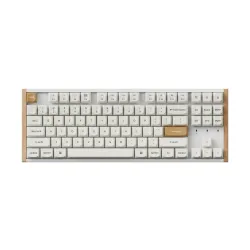 Klawiatura gamingowa Keychron K8H-Q1 75% Magnetic Wood White