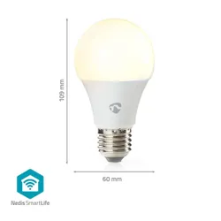 Inteligentna żarówka LED NEDIS SmartLife WIFILRC20E27 9W E27 Wi-Fi (2 szt.)