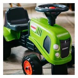Falk Traktorek Baby Claas Zielony z Przyczepką + akc. od 1-3 lat