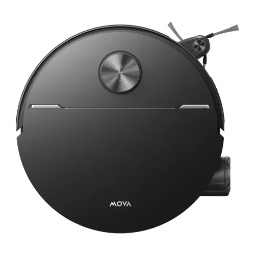 Robot sprzątający Mova Z70 Ultra Roller Complete Funkcja mopowania Stacja oczyszczająca Tworzenie mapy pomieszczenia Funkcje AI Czarny