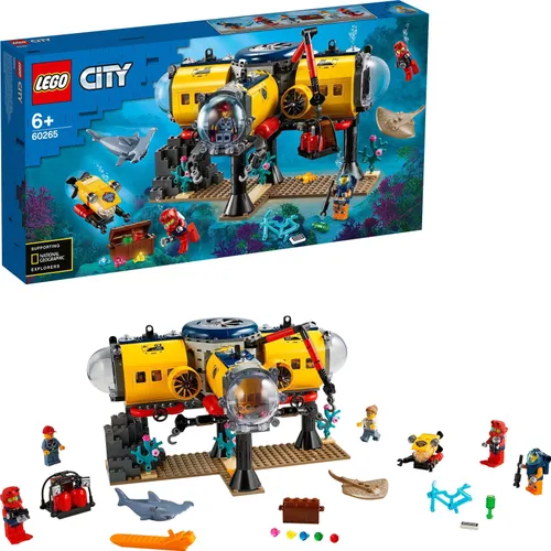 Конструктор Lego City база исследователей океана (60265)