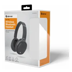 Słuchawki nauszne DENVER BTN-210 ANC Czarny