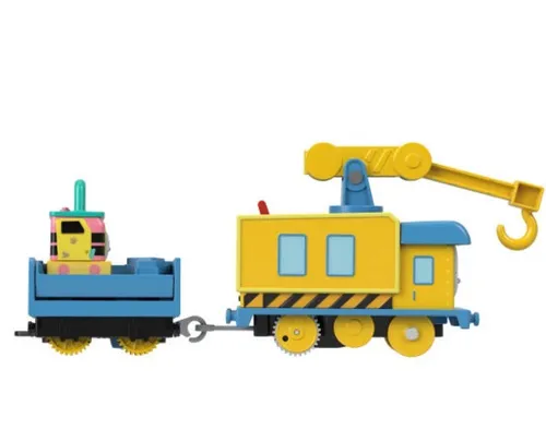 Fisher Price Zestaw z lokomotywą z napędem Tomek i Przyjaciele Friends at Work