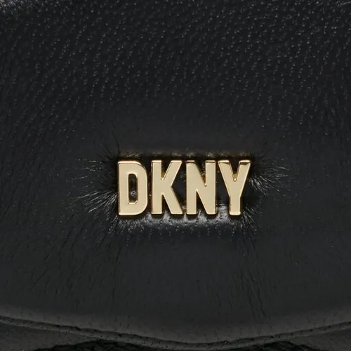Geantă de umăr cu lanț DKNY Eve R313bw96 Blk / Gold BGD