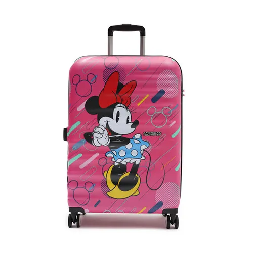 Средний жесткий чемодан American Tourister Wavebreaker Disney 85670-9846-1cnu Minnie Futrure Pop