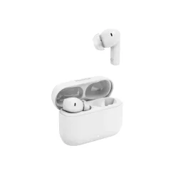 Słuchawki bezprzewodowe Hama Passion Clear II ANC Dokanałowe Bluetooth 5.3 Biały