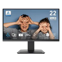 Monitor MSI Pro MP223 E2 21.45" 1920x1080px 100Hz 1 ms [MPRT]