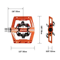 Pedały rowerowe FUNN Mamba S