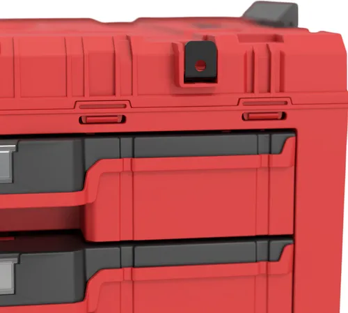 Skrzynka narzędziowa QBRICK System Prime Drawer 4 Toolbox Expert Red Ultra HD Custom