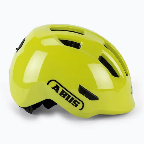 Kask rowerowy dziecięcy ABUS Smiley 3.0 shiny yellow