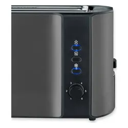Severin AT 9341 Toster automatyczny ciemny inox-stal nierdzewna