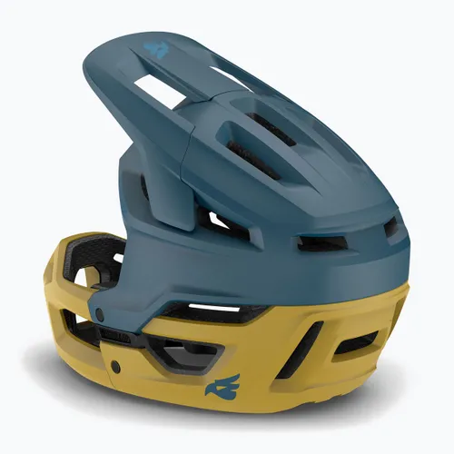 Kask rowerowy Bluegrass Vanguard blue ochre matt