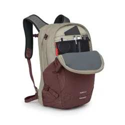 Plecak miejski Osprey Nebula 32 - saw dust tan / raisin red