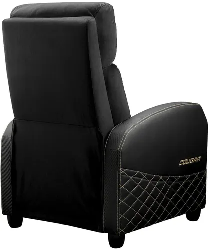Sofa gamingowa COUGAR Elite Czarno-złoty