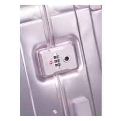 Walizka średnia American Tourister Soundbox Alu - stormy lilac