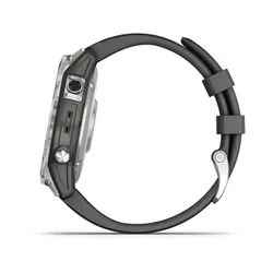 Smartwatch Garmin Fenix 7 srebrny z grafitowym paskiem (010-02540-01)