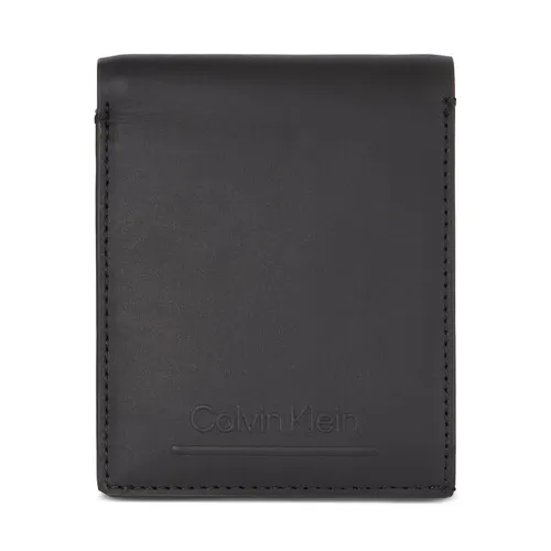 Мужской кошелек Calvin Klein CK Must Bifold 5cc с монетой K50K510877 CK Black Check BAX