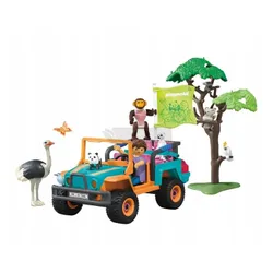 PLAYMOBIL ANIMALS & FRIENDS 71854 Kolorowe Auto Terenowe zestaw +4 lat