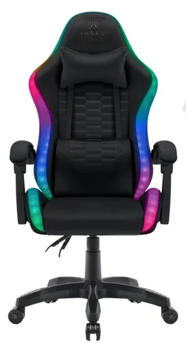 Fotel gamingowy HELL'S CHAIR HC-1000 LED Kids Czarny