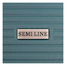 Большой Жесткий Чемодан Semi Line T5641-6 Зеленый