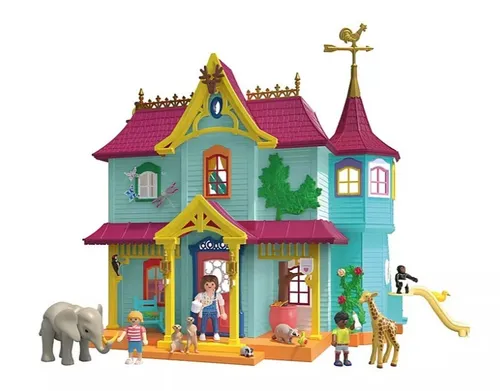 Playmobil Zestaw z figurkami Animals & Friends 71852 Kolorowa willa dla zwierząt
