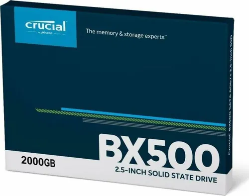 Crucial BX500 2TB 2.5 " SATA III Katı Hal Sürücüsü (CT2000BX500SSD1)