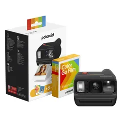 Aparat natychmiastowy POLAROID Go Gen 3 Czarny + kolorowe wkłady (8 szt.)