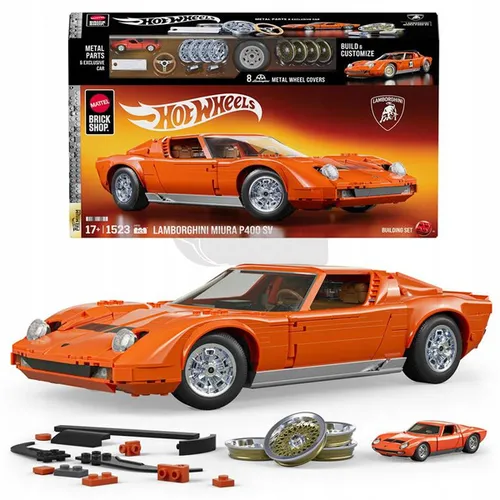 MATTEL BRICK SHOP HOT WHEELS ELITE SERIES ’71 Lamborghini Miura P400 SV JHF61