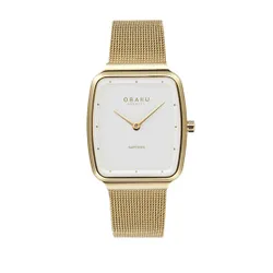 Часы Obaku Denmark V267lxgimg Gold / Gold