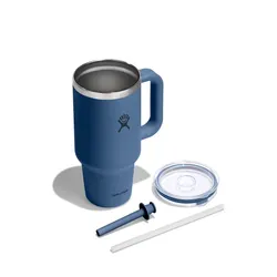 Kubek termiczny Hydro Flask 32 Oz Travel Tumbler Clear Lid (946 ml) - harbor blue