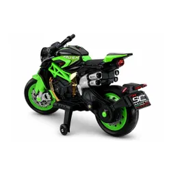 Motor Na Akumulator Dla Dziecka Xw-07 Podświetlane Koła LED Eva Skóra Radio