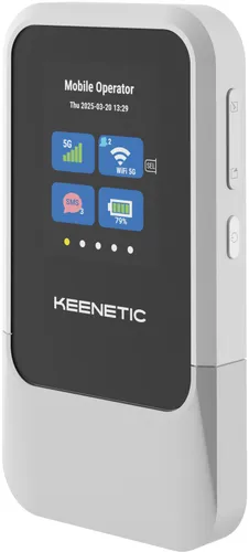 Router KEENETIC Roamer 5G 2.4 / 5 GHz (DualBand), Gniazdo SIM