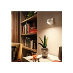Oświetlenie punktowe Philips Hue White Ambiance Buckram 929003048401 bez pilota Biały