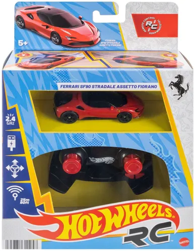 Samochód zdalnie sterowany Hot Wheels RC Ferrari SF90 Stradale Assetto Fiorano JGD09
