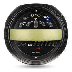 Głośnik mobilny V-TONE Be Free Radio FM Czarny