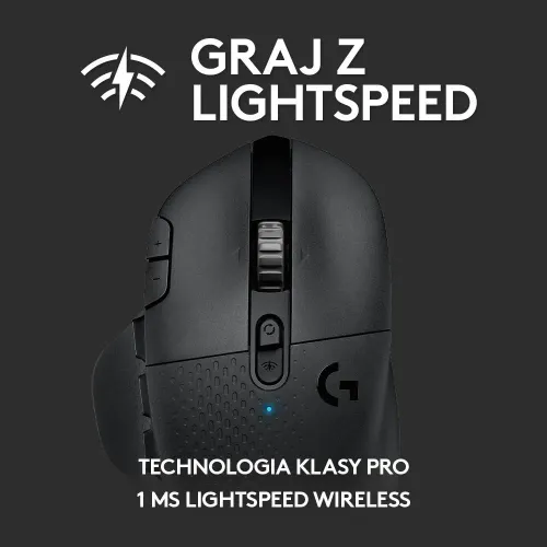 Myszka gamingowa Logitech G604 Lightspeed Czarny