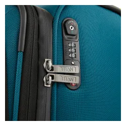 Valiză medie cu extensie Titan Nonstop-benzină