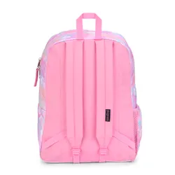 JanSport Cross Town Kız Sırt Çantası-neon papatya