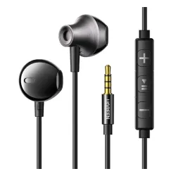 Słuchawki przewodowe UGREEN EP106 Douszne 3,5mm Mikrofon Czarny