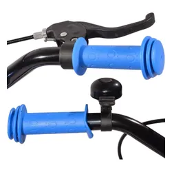 Rower dziecięcy ENERO EM-1057 18 cali dla chłopca Czarno-niebieski