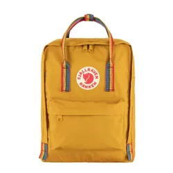 Рюкзак Fjallraven Kanken Rainbow-ochre / rainbow pattern