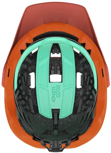 Kask rowerowy LAZER Jackal KinetiCore Pomarańczowy MTB (rozmiar S)