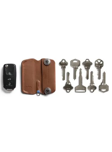 Skórzane etui na klucze Bellroy Key Cover Plus (third edition) - hazelnut