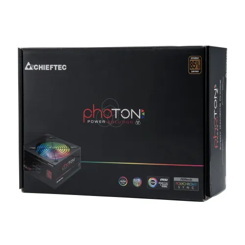 Zasilacz Chieftec Photon CTG-650C-RGB 650W 80+ Czarny