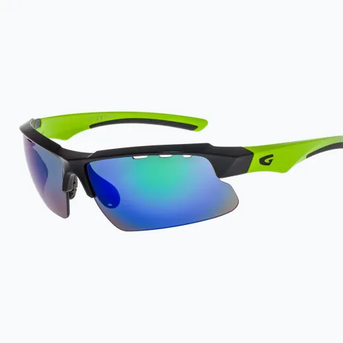 Okulary przeciwsłoneczne GOG Faun black/green/ polychromatic green