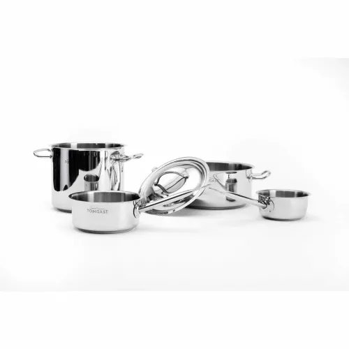 Garnek ze stali nierdzewnej z pokrywką TOM-GAST EXCLUSIVE 7 l