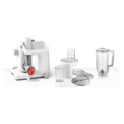 Robot kuchenny planetarny BOSCH MUM58231 1000W z rozdrabniaczem, maszynką do mięsa i blenderem kielichowym
