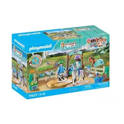 Playmobil Набор фигурок лошадей 71637 Современная конная арена