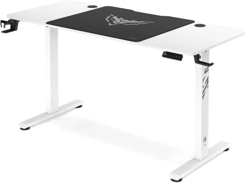 Biurko Diablo Chairs X-Tensio 1400 140cm Regulacja wysokości Biały