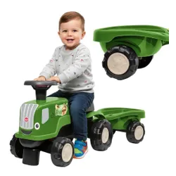 Falk Jeździk Traktor Z Przyczepą Birdy Farm Zielony 1-3 Lat
